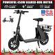 450W Sports Electric Scooter E-Scooter Adults with Seat Electric Moped Commuter