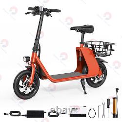 450W Sports Electric Scooter Ebike E-Scooter Adult with Seat UL 2849 Certified