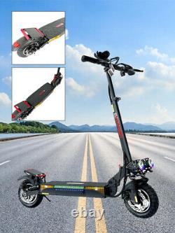 48V 800W Folding Electric Scooter Adults 10 E-Scooter Seat Off-Road 16AH Th
