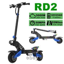 5000W Electric Scooter for Adults 55Miles 50MPH Off-Road Tire Fast E-Scooter NFC