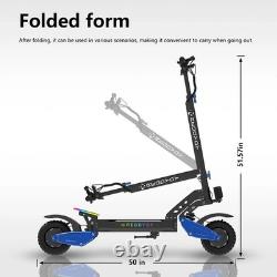 5000W Electric Scooter for Adults 55Miles 50MPH Off-Road Tire Fast E-Scooter NFC