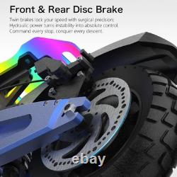 5000W Electric Scooter for Adults 55Miles 50MPH Off-Road Tire Fast E-Scooter NFC