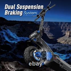 5000W Electric Scooter for Adults 55Miles 50MPH Off-Road Tire Fast E-Scooter NFC