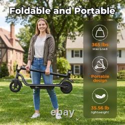 500W Adult Electric Scooter Foldable 19mi Range High Speed 25KM/H Urban Commuter