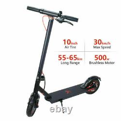 500W Adult Long Range E-Folding Scooter 19mph Max Speed Urban Commuter Scooter