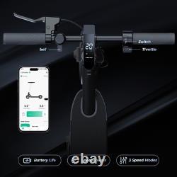 500W Commuter Electric Scooter For Adult 22MPH 20 Mile Range 8.5 Solid Tires