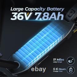 500W Commuter Electric Scooter For Adult 22MPH 20 Mile Range 8.5 Solid Tires
