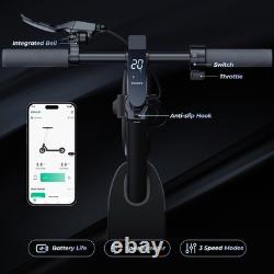500W Commuter Electric Scooter For Adult 22 MPH 20 Mile Range 8.5 Solid Tires