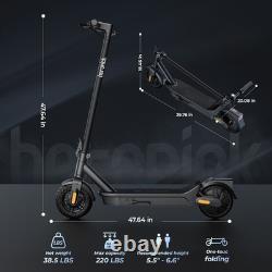 500W Commuter Electric Scooter For Adult 22 MPH 20 Mile Range 8.5 Solid Tires