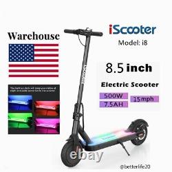 500W Electric Scooter Adult 15 MPH Foldable KICK E-Scooter 8.5 Inch USA STOCK