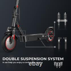 500W Electric Scooter Adult Foldable E Scooter 25Miles 21MPH with APP Suspension
