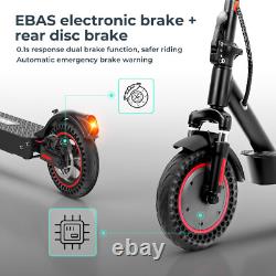 500W Electric Scooter Adult Foldable E Scooter 25Miles 21MPH with APP Suspension