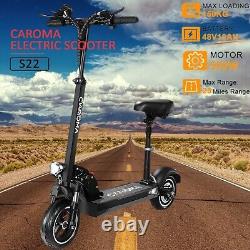500W Electric Scooter Adults Long Range Battery Off Road E-Scooter Safe Commuter