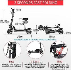 500W#Electric Scooter Long Range Folding Adult Kick E-scooter Safe Urban Commute
