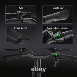 500W Electric Scooter With Seat Adult Folding Commuter E Scooter Long Range NEW