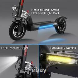 500W Foldable Electric Scooter, Max Range 38 Miles 10 Commuting E Scooter