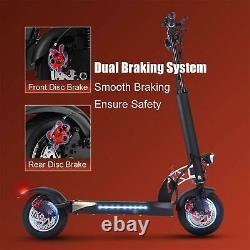 500W Foldable Electric Scooter for Adults, Max Range 38 Miles 36V 20Ah Battery@