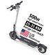 500W Folding Electric Scooter Adult 36V/12. Ah 21Mph Off-Road Commuter E-Scooter