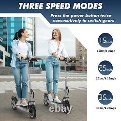500W Folding Electric Scooter Adult 36V/12. Ah 21Mph Off-Road Commuter E-Scooter