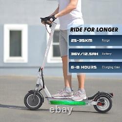 500W Folding Electric Scooter Adult 36V/12. Ah 21Mph Off-Road Commuter E-Scooter