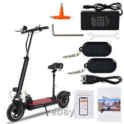500W Motor Adults Electric Scooter Seat 27MPH Folding E-Scooter Commuter USA