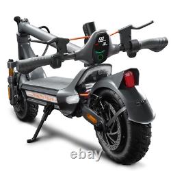 50 Miles Rang Adult Electric Scooter Dual SUSPENSION & BRAKES E Scooter 31 mph