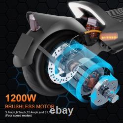 50 Miles Rang Adult Electric Scooter Dual SUSPENSION & BRAKES E Scooter 31 mph
