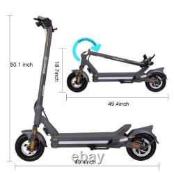 50 Miles Rang Adult Electric Scooter Dual SUSPENSION & BRAKES E Scooter 31 mph