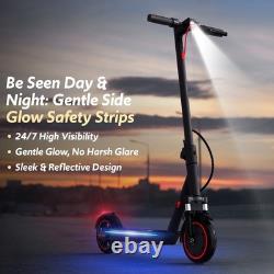 550W Electric Scooter Adult, Folding E-Scooter with Front Suspension, Max 19MPH