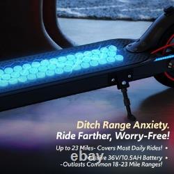 550W Electric Scooter Adult, Folding E-Scooter with Front Suspension, Max 19MPH