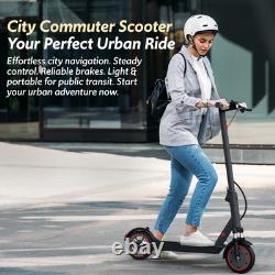 550W Electric Scooter Adult, Folding E-Scooter with Front Suspension, Max 19MPH