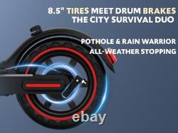 550W Electric Scooter Adult, Folding E-Scooter with Front Suspension, Max 19MPH