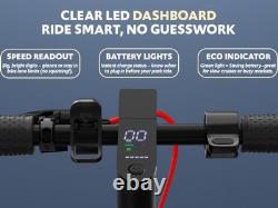 550W Electric Scooter Adult, Folding E-Scooter with Front Suspension, Max 19MPH