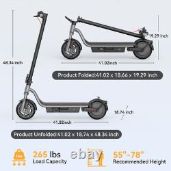 550W Electric Scooter for Adults 20 MPH& 28 Miles Dual Suspension &App NEW