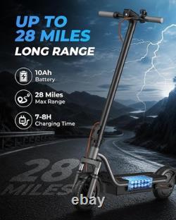 550W Electric Scooter for Adults 20 MPH& 28 Miles Dual Suspension &App NEW
