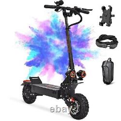 55 Miles Rang Adult Electric Scooter Dual Motor 5600W E Scooter 50 mph 60V30AH