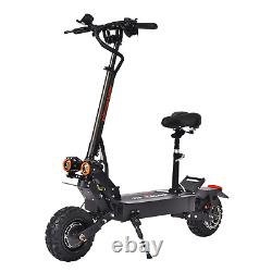 55 Miles Rang Adult Electric Scooter Dual Motor 5600W E Scooter 50 mph 60V30AH