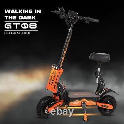 5600W 60V 27AH Foldable Electric Scooter Adult Dual Motor 11in Off-Road Tire