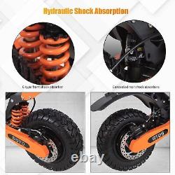 5600W 60V 27AH Foldable Electric Scooter Adult Dual Motor 11in Off-Road Tire