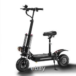 5600W 85km/h high speed double driving foldable adult electric scooter with seat