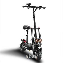 5600W 85km/h high speed double driving foldable adult electric scooter with seat