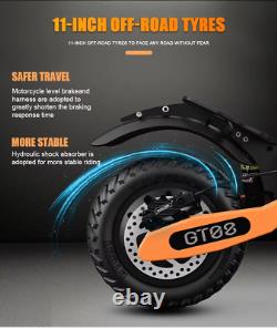 5600W Foldable Electric Scooter for Adult 60V 27AH off-road Dual Motor With Seat