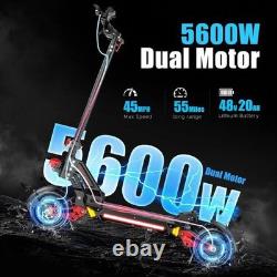 5600w Dual Motor E Scooter 55 Miles Of Range 45 Mph Brand New Box Sealed
