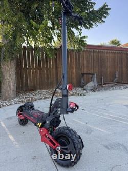 5600w Dual Motor E Scooter 55 Miles Of Range 45 Mph Brand New Box Sealed
