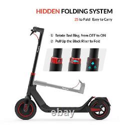 5THWHEEL Folding Electric Scooter 18.6Mph 10 Pneumatic Tires Adult Scooter 400W