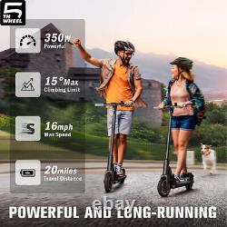 5TH WHEEL 36v Electric Scooter Long Range Adults E Scooter Safe Urban Commuter