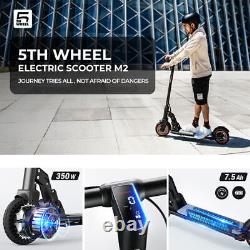 5TH WHEEL M2 Foldable Electric Scooter Adult 350W 20Miles Range Max Load 220lbs