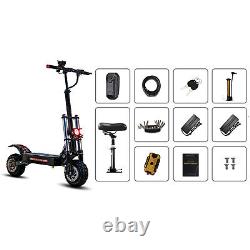 6000W 38Ah Electric Scooter Adult 61-75Range Commuter Kick E Scooter Max 52MPH