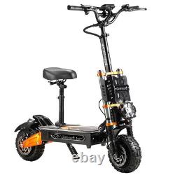 6000W 60V 43A Foldable Dual Motor Adult 11 Electric Scooter E-Scooter 85KM/H US