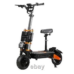 6000W 60V 43A Foldable Dual Motor Adult 11 Electric Scooter E-Scooter 85KM/H US